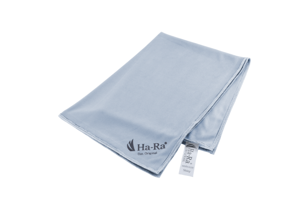 Ha-Ra Shiny - Poliertuch - blau